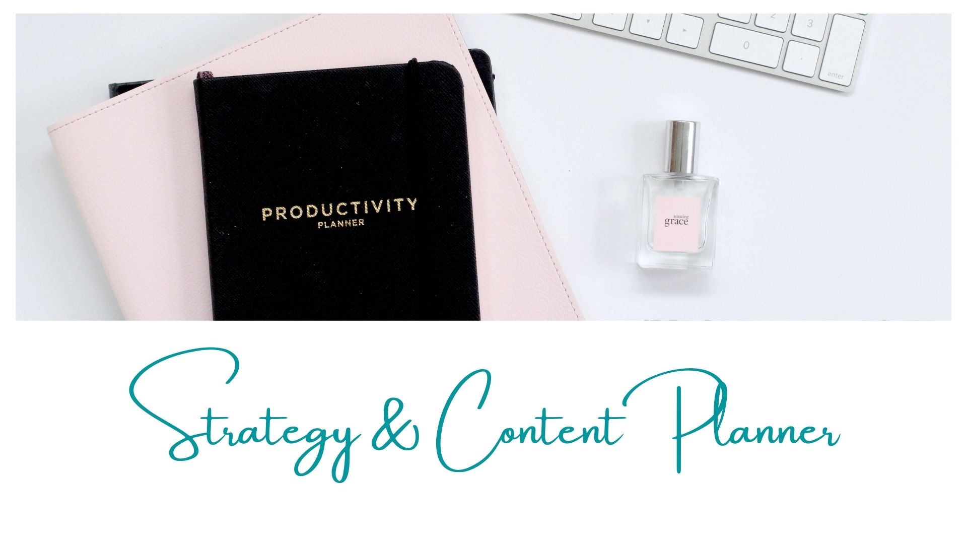 Notebook with glasses and pen representing social media strategy planning"